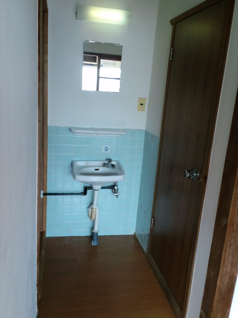 Washroom. Wash basin, There will.