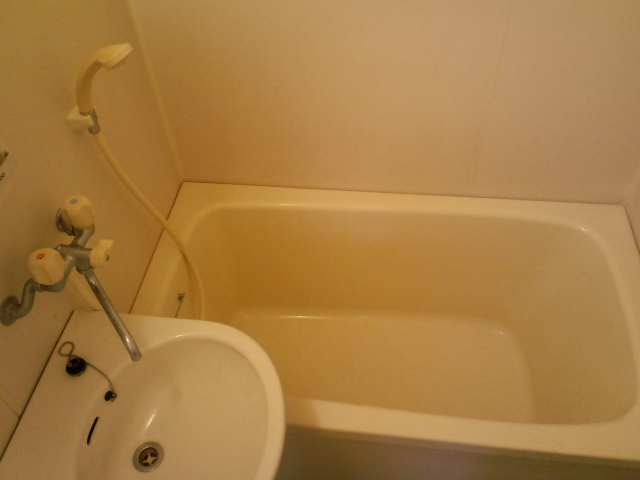 Bath. Bathroom is with a shower.