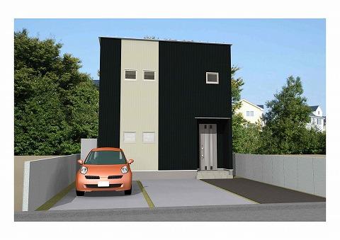 Building plan example (Perth ・ appearance). Building plan example (No. 1 place) building price 10.8 million yen, Building area 102.06 sq m