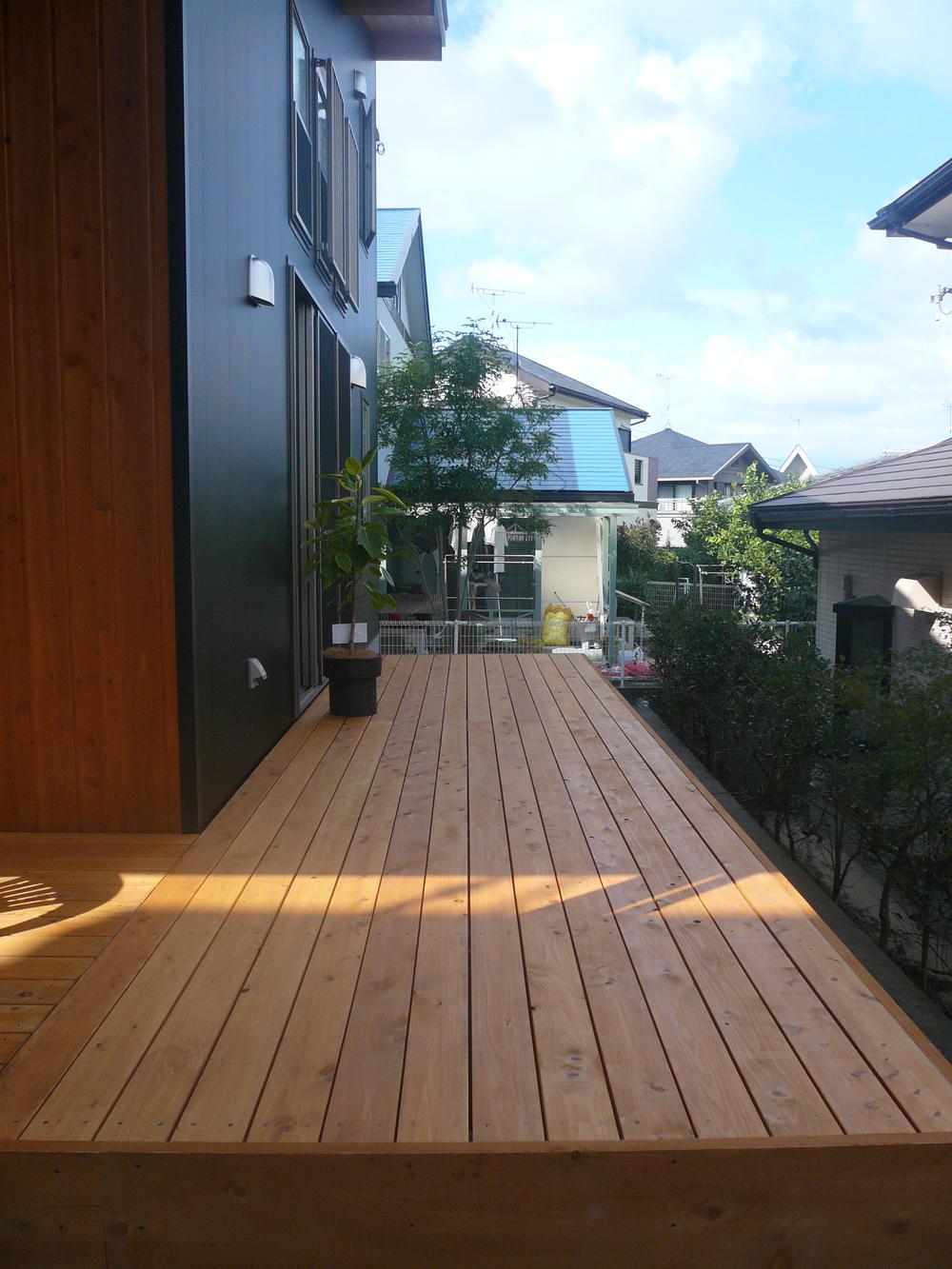 Other. Wood deck