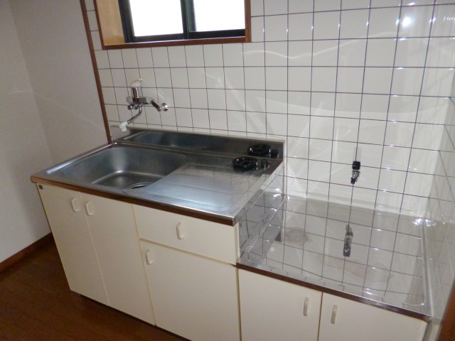 Kitchen. Dazzling shiny kitchen