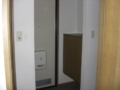 Entrance. There are shoe box! 