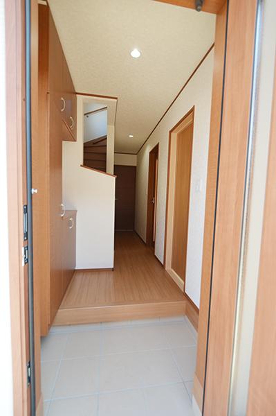 Entrance. The view from the front door