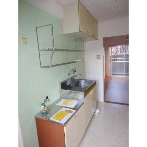 Kitchen. Two-burner you can stove installation ☆ 