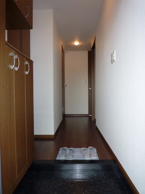 Entrance. With cupboard