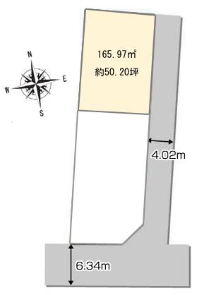 Compartment figure. Land prices -  ※ Compartment Figure