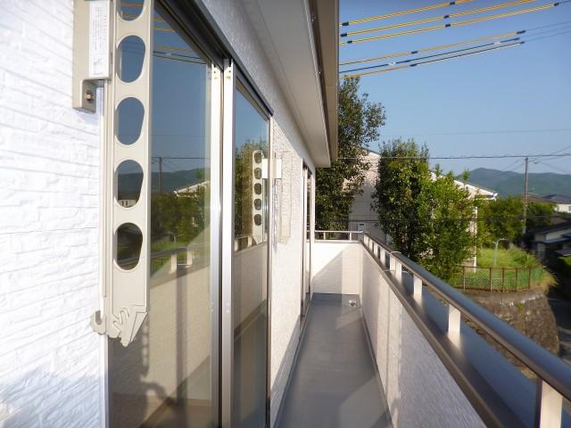 Other introspection. Dried washing bracket balcony