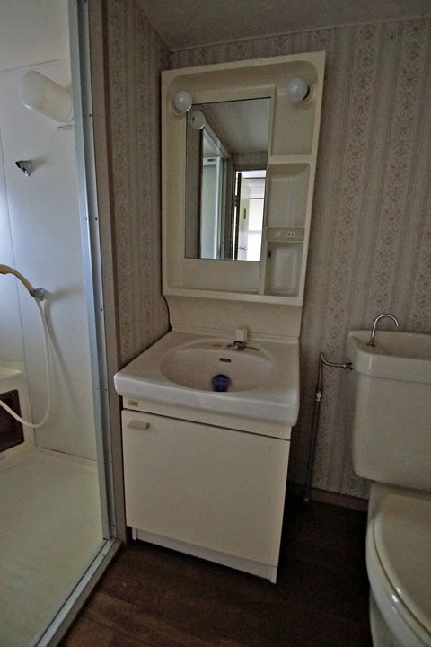 Washroom. Wash basin