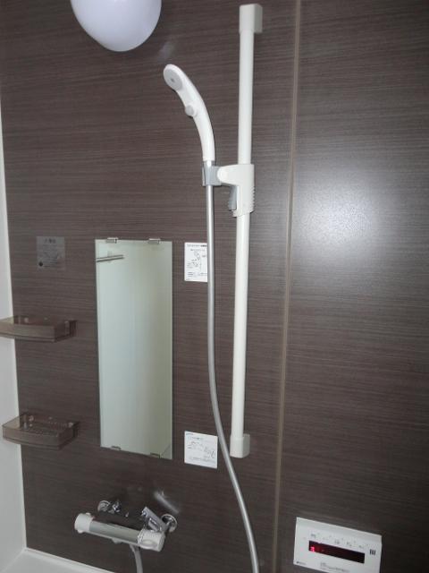 Bathroom. It is the inside of the bathroom. You can relax in the stylish design ~