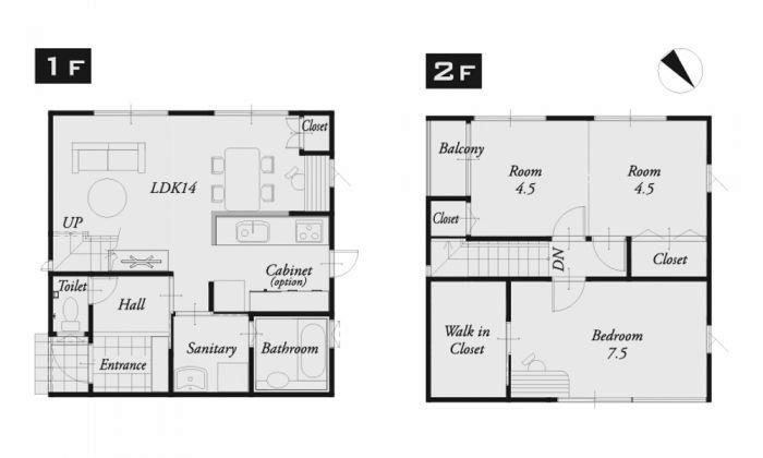 Floor plan. 22 million yen, 3LDK, Land area 298.99 sq m , Building area 81.14 sq m