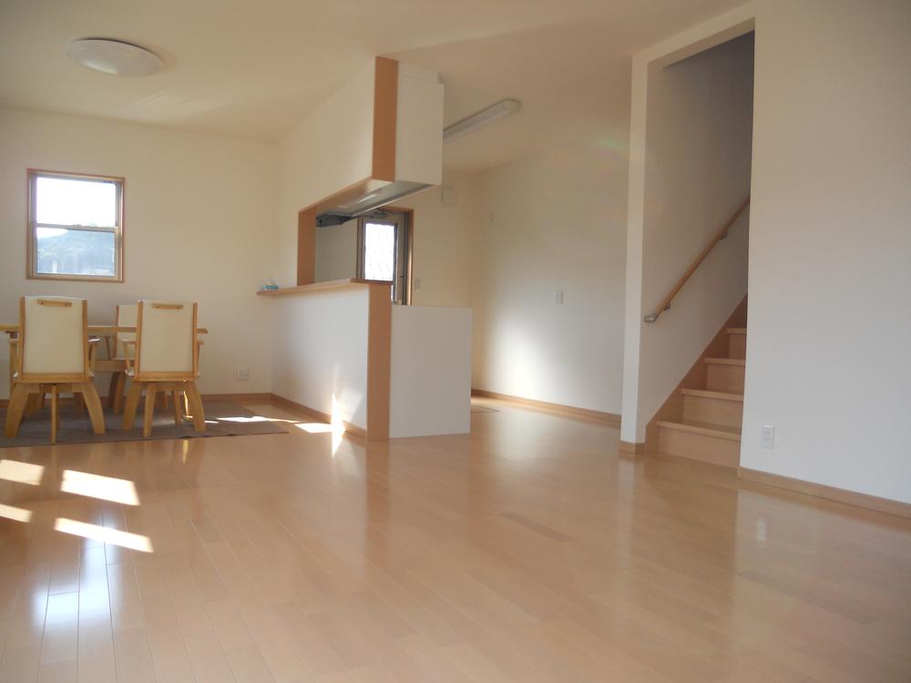 Model house photo. Living