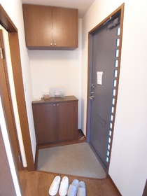 Entrance. Plenty of entrance storage