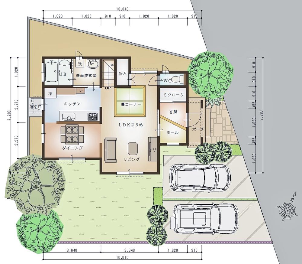 The entire compartment Figure. Compartment figure
