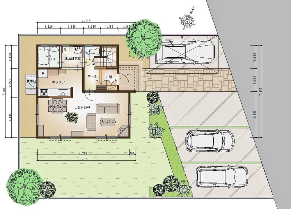 The entire compartment Figure. Compartment figure