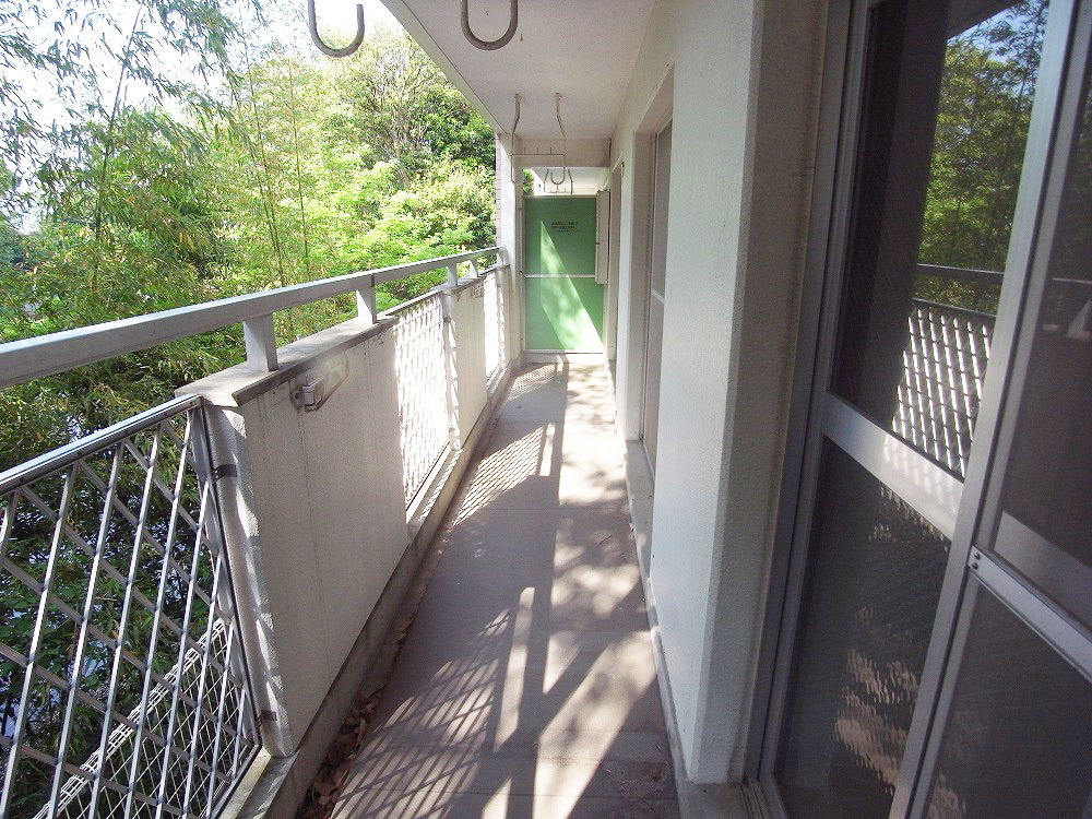 Balcony. Southeast-facing balcony