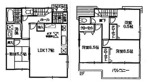 Floor plan. 23.8 million yen, 4LDK, Land area 170 sq m , Building area 98.82 sq m ☆ ☆ A quiet residential area suitable to the land of permanent. ☆