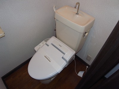 Toilet. With Washlet