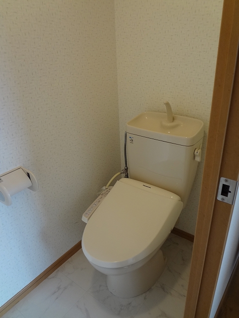 Toilet. Washlet equipped