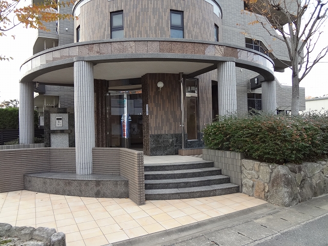 Entrance. Luxurious entrance