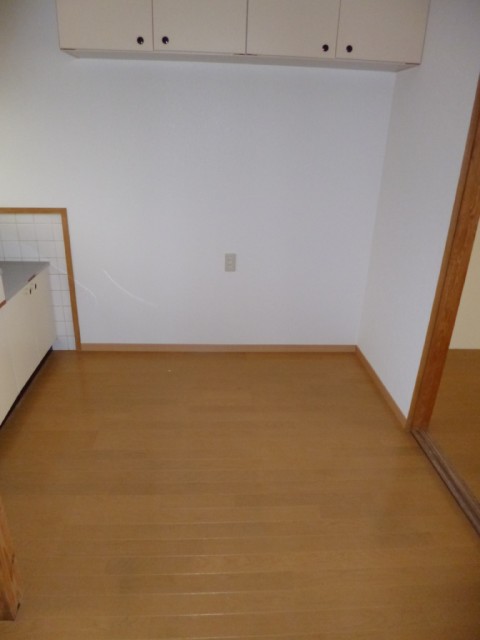 Living and room. Kitchen space