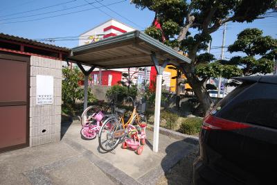 Other common areas. Bicycle-parking space