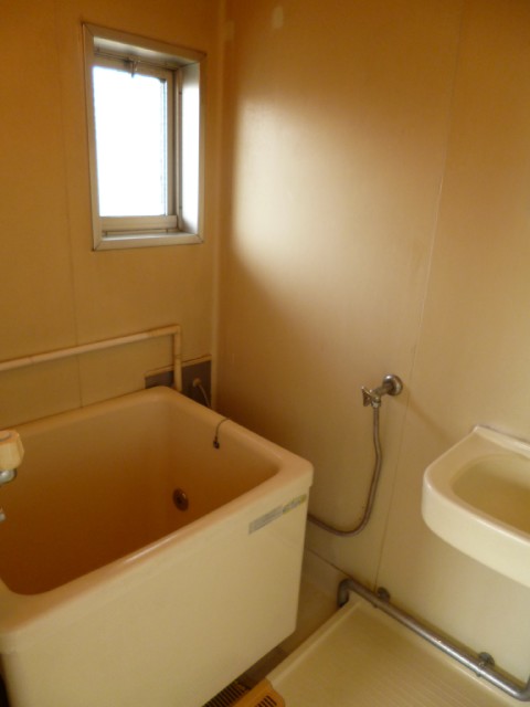 Bath. It is with small window