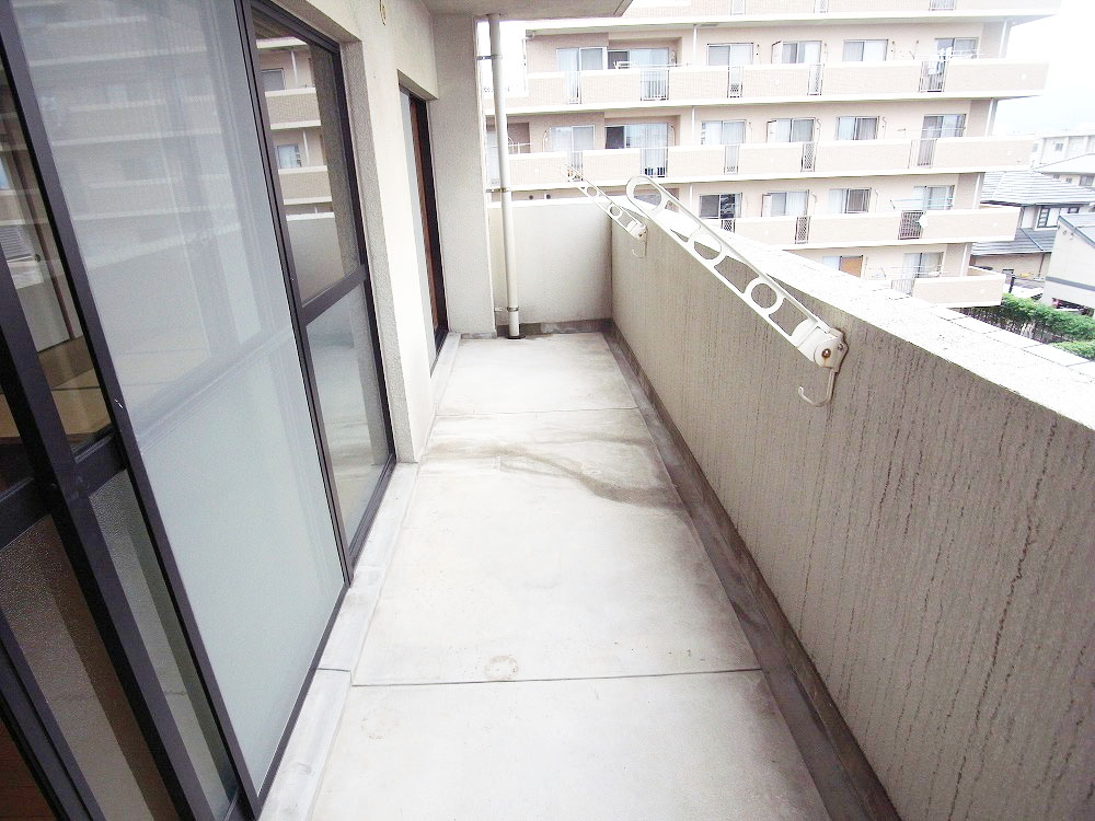 Balcony. Firm-built balcony