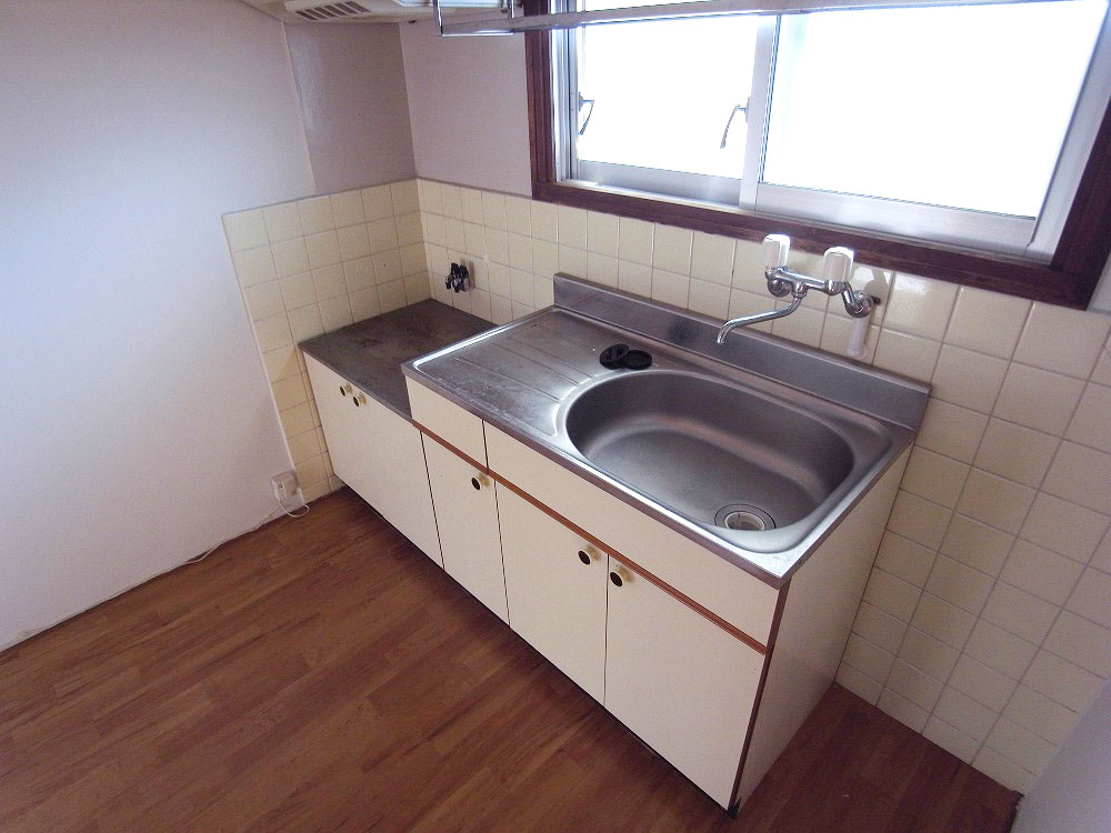 Kitchen. You can use hot water