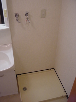 Other Equipment. Washing machine in the room