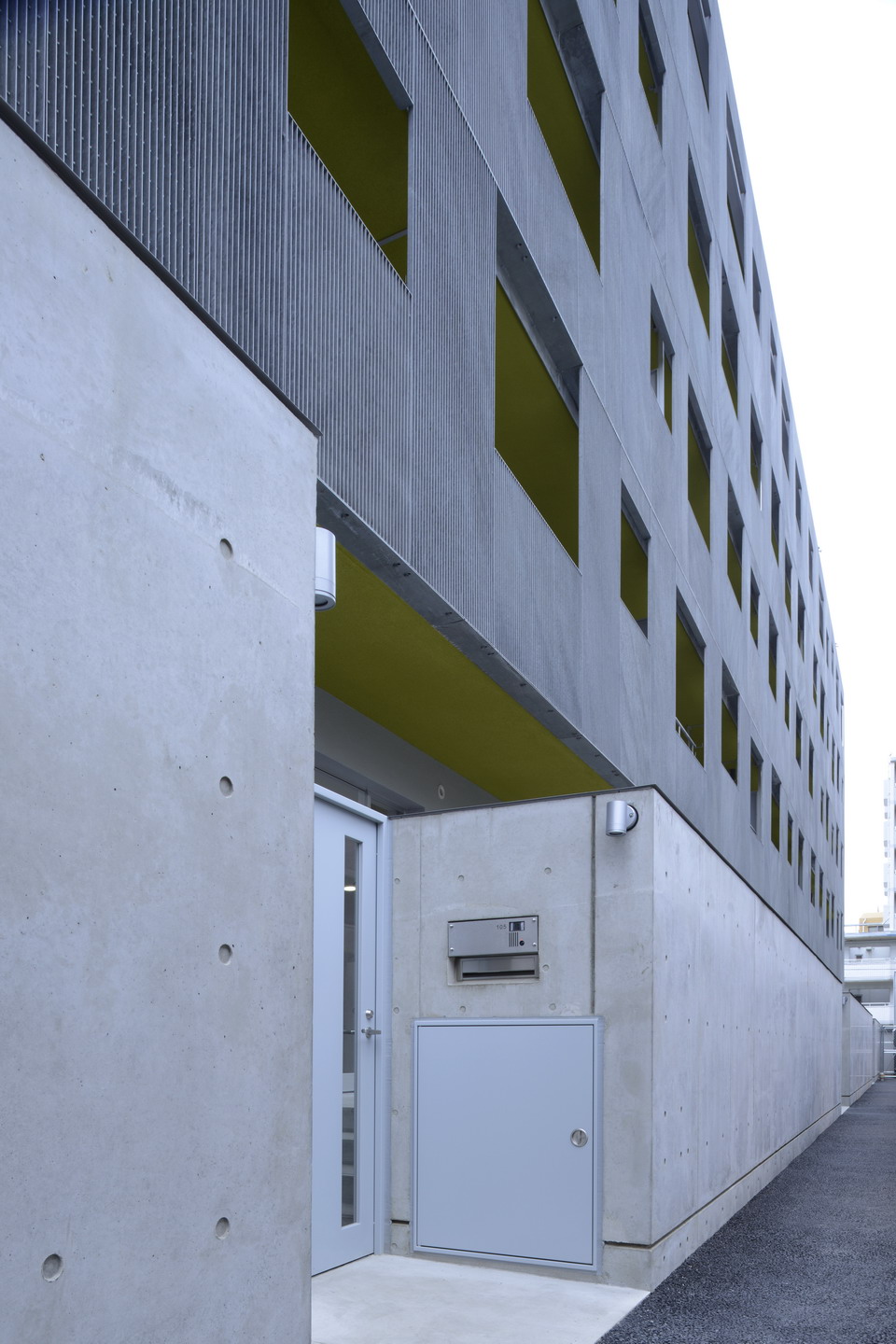 Building appearance. Appearance of attention!