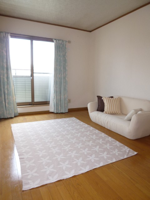 Living and room. Model is room