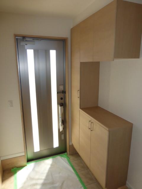 Entrance. South entrance is bright