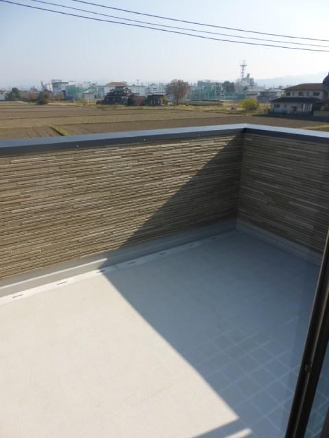 Other introspection. Balcony is wide!