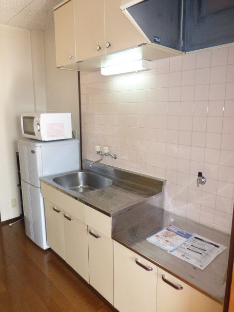 Kitchen. It is a city gas utilization ☆ 
