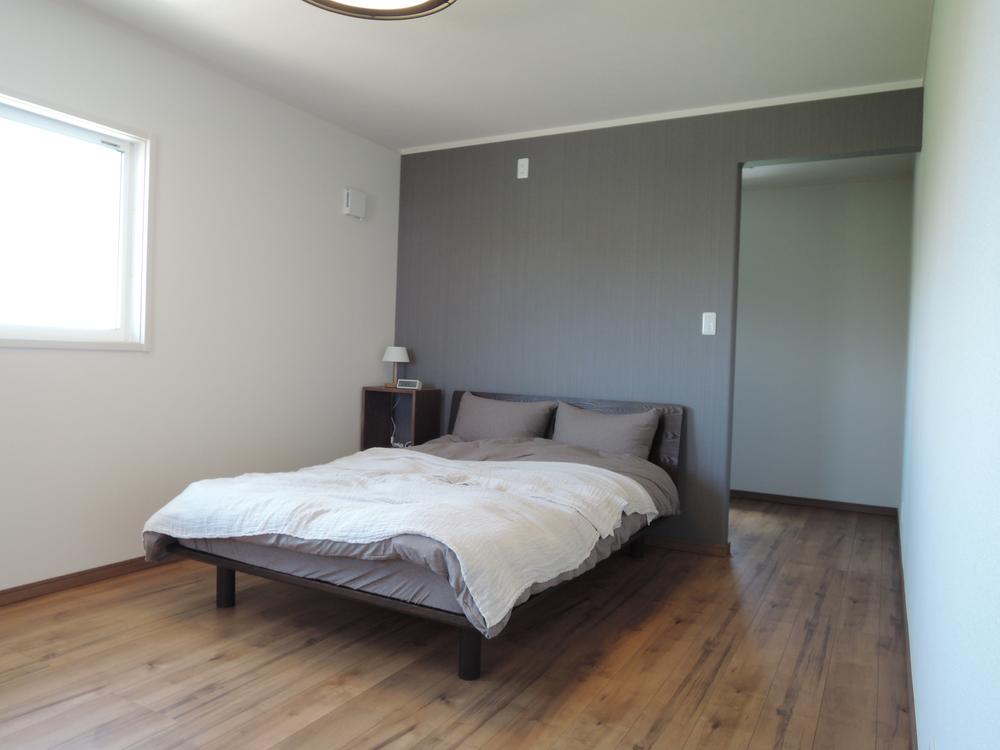 Model house photo. No. 1 destination model house (bedroom)