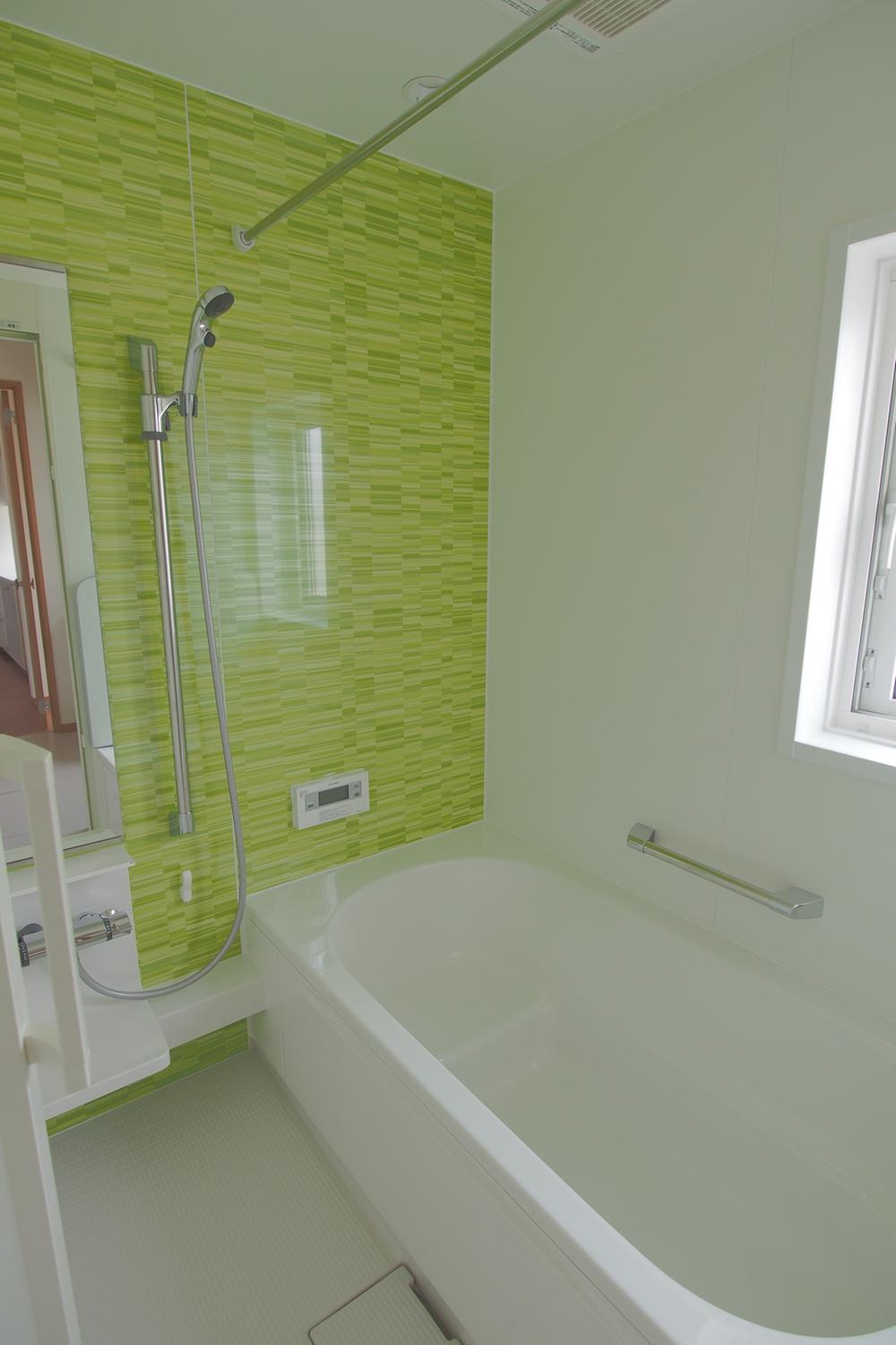 Bathroom. Bright, a clean bathroom.