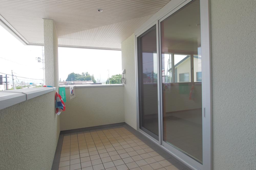 Balcony. Balcony roof took comfortably