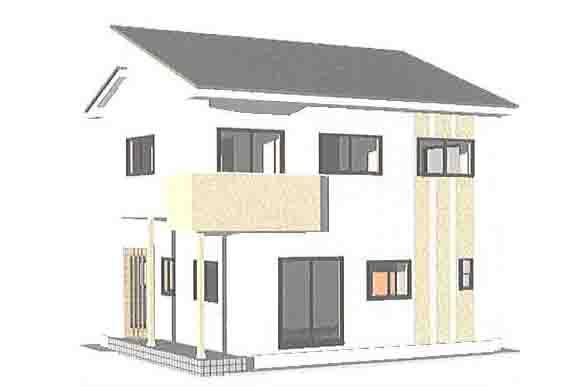 Rendering (appearance). 2014 April scheduled to be completed All-electric Solar power system