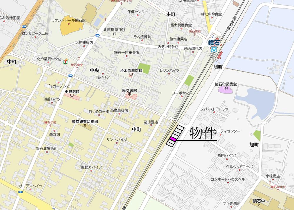 Local guide map. Local map