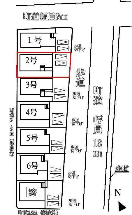 Compartment figure. 18.5 million yen, 4LDK, Land area 192.52 sq m , Building area 105.99 sq m