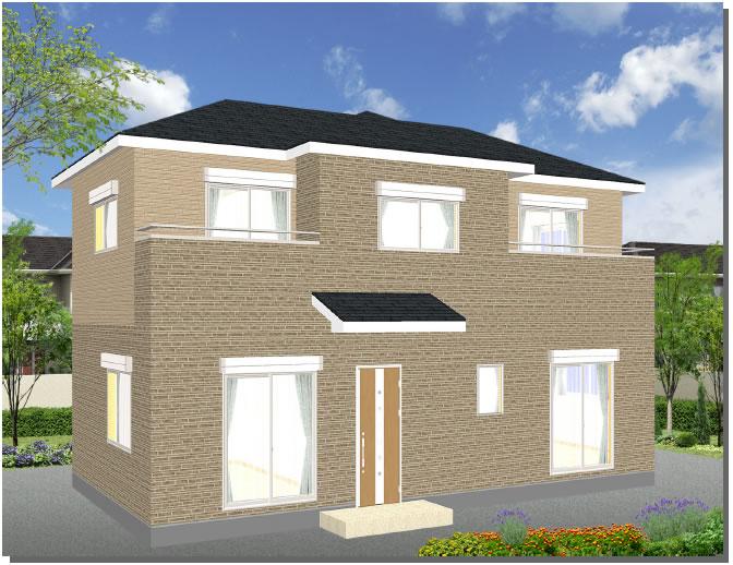 Rendering (appearance). Modern chic color scheme