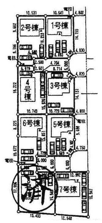 The entire compartment Figure. All 9 buildings of the development site.