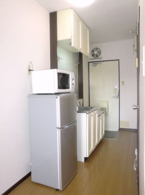 Kitchen. Cooking space of storage also enhance