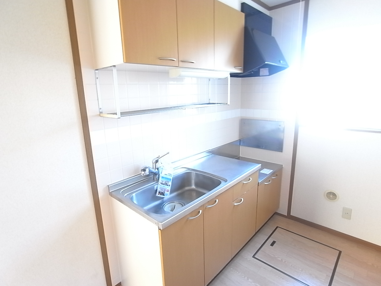 Kitchen. It is nice to be alert because there is a window in the kitchen