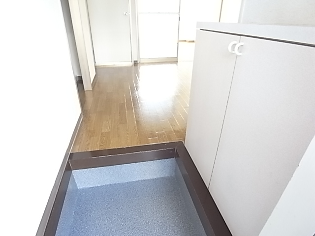 Entrance. Cupboard storage