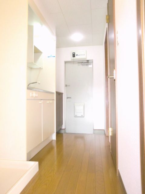 Kitchen. Cooking space with a space. 