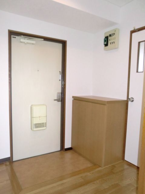 Entrance. Entrance space of the cupboard installation. 