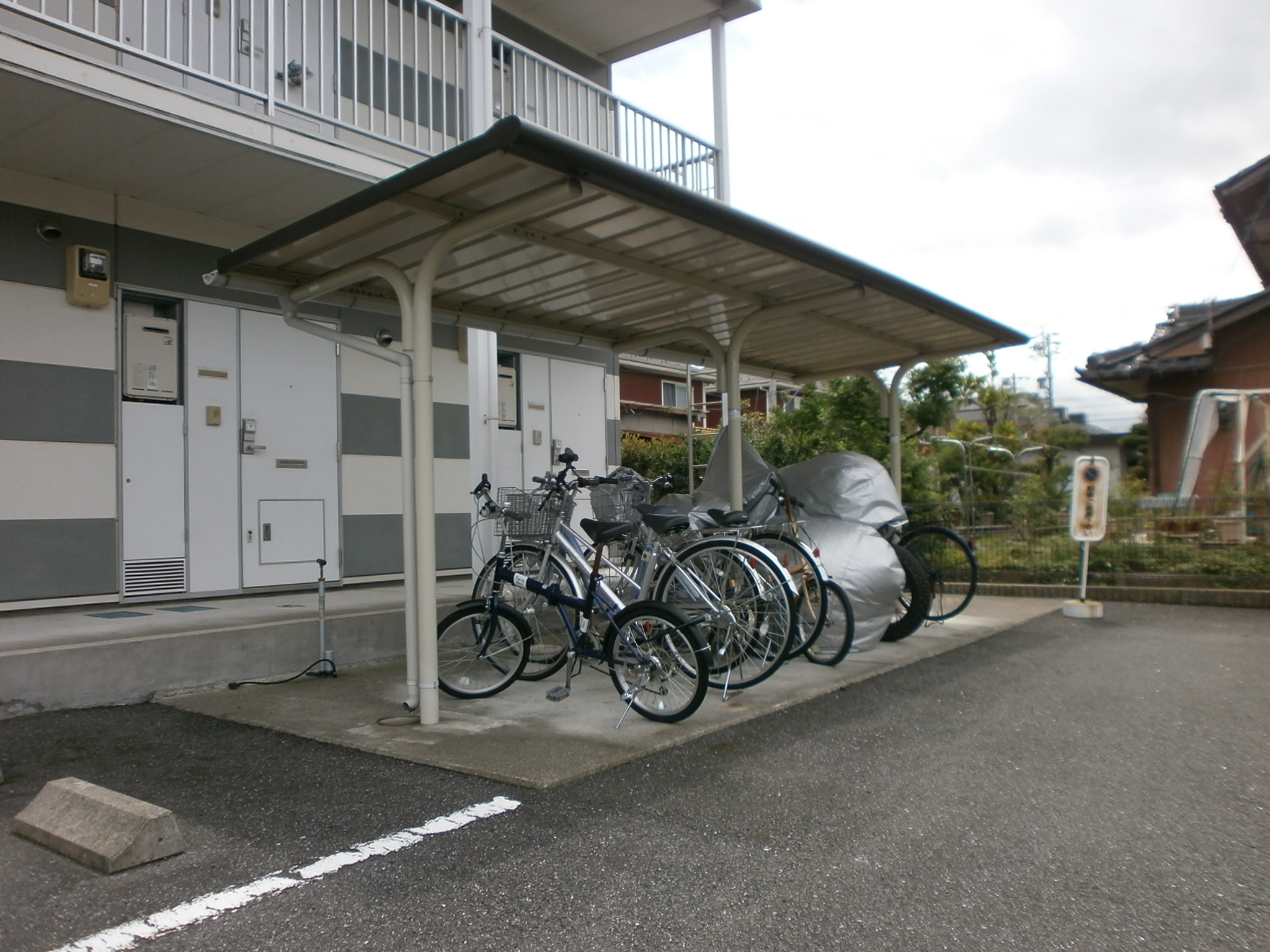 Other common areas. Also with Covered bicycle parking