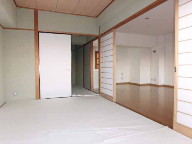 Living and room. This modern tatami rooms sum.