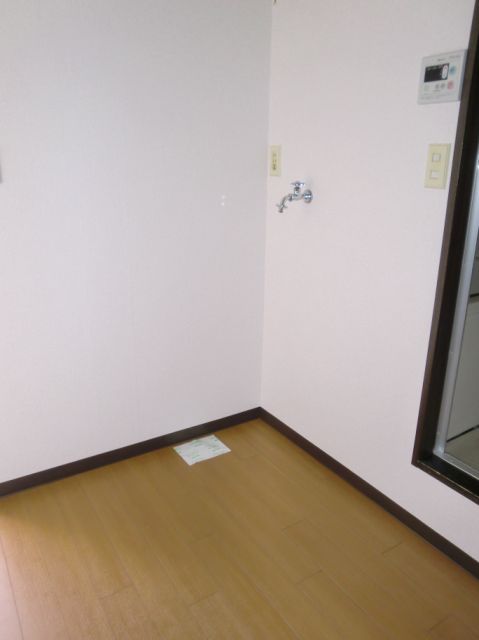 Other room space. Washing machine in the room